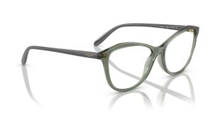 Image 2 of Green Irregular Eyeglasses for Women from Vogue Eyewear Available at Titan Eye+