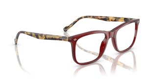 Image 2 of Maroon Pillow Eyeglasses for Men from Vogue Eyewear Available at Titan Eye+