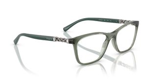 Image 2 of Green Pillow Eyeglasses for Women from Vogue Eyewear Available at Titan Eye+