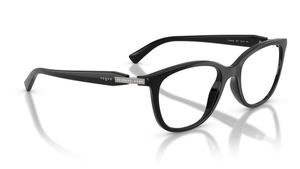Image 2 of Black Phantos Eyeglasses for Women from Vogue Eyewear Available at Titan Eye+