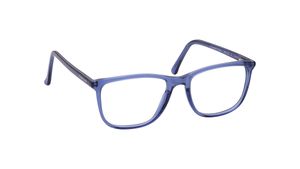 Image 2 of Blue Wayfarer Rimmed Kids Eyeglasses (FZ1208MFP1SBUV|49) from Fastrack Available at Titan Eye+