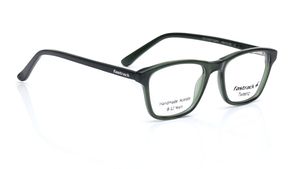 Image 2 of Green Rectangle Rimmed Eyeglasses for Kids from Fastrack Available at Titan Eye+