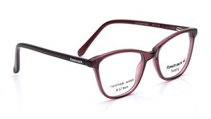 Image 2 of Burgundy CatEye Rimmed Eyeglasses for Kids from Fastrack Available at Titan Eye+