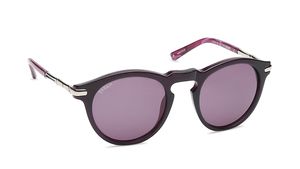 Image 2 of Purple Round Sunglasses for Men and Women from Titan Available at Titan Eye+