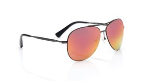 Image 2 of Grey Aviator Sunglasses for Men and Women from Titan Available at Titan Eye+
