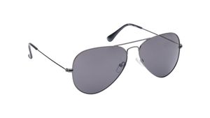 Image 2 of Black Aviator Sunglasses for Men from Fastrack Available at Titan Eye+