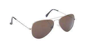 Image 2 of Brown Aviator Sunglasses for Men from Fastrack Available at Titan Eye+