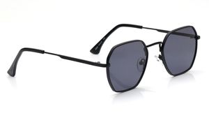 Image 2 of Black Hexagon Sunglasses for Men and Women from Tees By Fastrack Available at Titan Eye+