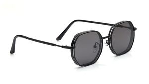 Image 2 of Black Hexagon Sunglasses for Men and Women from Tees By Fastrack Available at Titan Eye+