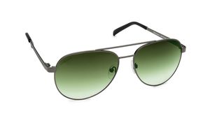 Image 2 of Green Aviator Sunglasses for Men from Fastrack Available at Titan Eye+