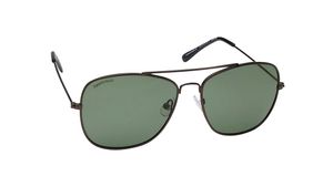 Image 2 of Olive Green Navigator Rimmed Sunglasses From Fastrack from Fastrack Available at Titan Eye+