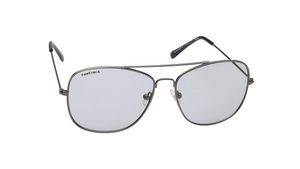 Image 2 of Silver Navigator Sunglasses for Men and Women from Fastrack Available at Titan Eye+