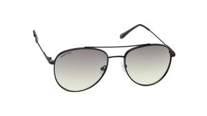 Image 2 of Grey Aviator Sunglasses for Men and Women from Fastrack Available at Titan Eye+