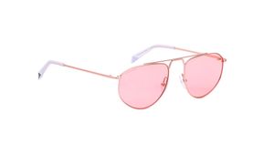 Image 2 of Pink Navigator Rimmed Sunglasses(M262PK1V) from Fastrack Available at Titan Eye+