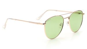 Image 2 of Green Aviator Sunglasses for Men and Women from Fastrack Available at Titan Eye+