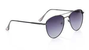 Image 2 of Grey Aviator Polarized Sunglasses for Men and Women from Fastrack Available at Titan Eye+