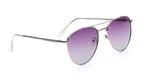 Image 2 of Violet Aviator Polarized Sunglasses for Men and Women from Fastrack Available at Titan Eye+