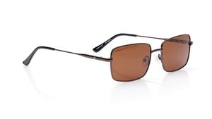 Image 2 of Brown Square Polarized Sunglasses for Men from Fastrack Available at Titan Eye+