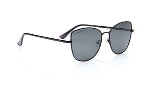 Image 2 of Grey CatEye Sunglasses for Women from Fastrack Available at Titan Eye+