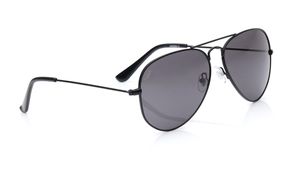 Image 2 of Black Aviator Sunglasses for Men and Women from Tees By Fastrack Available at Titan Eye+