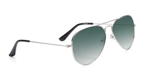 Image 2 of Green Aviator Sunglasses for Men and Women from Tees By Fastrack Available at Titan Eye+