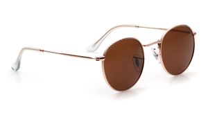Image 2 of Brown Round Sunglasses for Men and Women from Tees By Fastrack Available at Titan Eye+