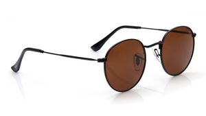 Image 2 of Brown Round Sunglasses for Men and Women from Tees By Fastrack Available at Titan Eye+