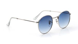Image 2 of Blue Round Sunglasses for Men and Women from Tees By Fastrack Available at Titan Eye+