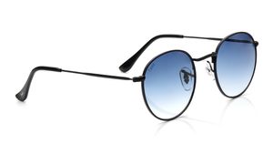 Image 2 of Blue Round Sunglasses for Men and Women from Tees By Fastrack Available at Titan Eye+