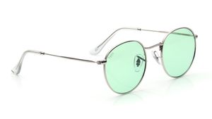 Image 2 of Green Round Sunglasses for Men and Women from Tees By Fastrack Available at Titan Eye+