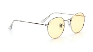 Image 2 of Yellow Round Sunglasses for Men and Women from Tees By Fastrack Available at Titan Eye+