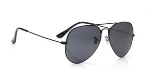 Image 2 of Grey Aviator Sunglasses for Men and Women from Tees By Fastrack Available at Titan Eye+