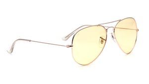 Image 2 of Yellow Aviator Sunglasses for Men and Women from Tees By Fastrack Available at Titan Eye+