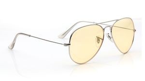 Image 2 of Yellow Aviator Sunglasses for Men and Women from Tees By Fastrack Available at Titan Eye+