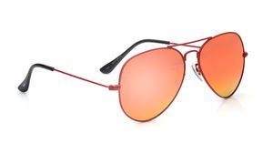 Image 2 of Brown Aviator Sunglasses for Men and Women from Tees By Fastrack Available at Titan Eye+