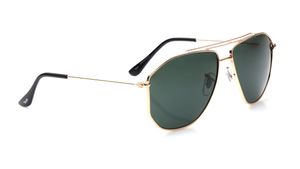 Image 2 of Green Aviator Sunglasses for Men and Women from Tees By Fastrack Available at Titan Eye+