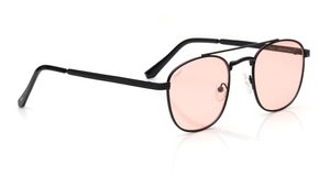 Image 2 of Pink Aviator Sunglasses for Men and Women from Tees By Fastrack Available at Titan Eye+