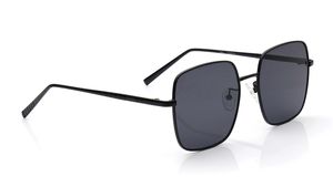Image 2 of Grey Square Sunglasses for Men and Women from Tees By Fastrack Available at Titan Eye+