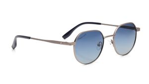 Image 2 of Blue Geometric Polarized Sunglasses for Men and Women from Fastrack Available at Titan Eye+
