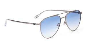 Image 2 of Mission Impossible Edition - Blue Aviator Sunglasses for Men from Fastrack Available at Titan Eye+