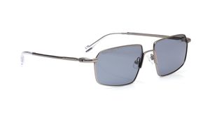 Image 2 of Grey Rectangle Sunglasses for Men from Fastrack Available at Titan Eye+