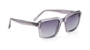 Image 2 of Smoke Geometric Polarized Sunglasses for Men from Fastrack Available at Titan Eye+