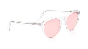 Image 2 of Pink Round Polarized Sunglasses for Men and Women from Fastrack Available at Titan Eye+