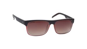 Image 2 of Brown Rectangle Sunglasses for Men from Fastrack Available at Titan Eye+