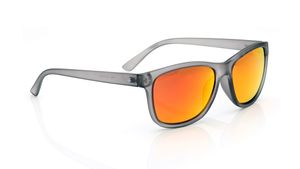 Image 2 of Orange Square Sunglasses for Men from Fastrack Available at Titan Eye+