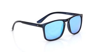 Image 2 of Blue Square Sunglasses for Men from Fastrack Available at Titan Eye+