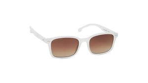 Image 2 of Black Square Rimmed Unisex Sunglasses from Fastrack Available at Titan Eye+