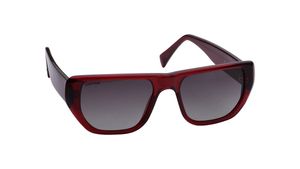 Image 2 of Green Geometric Polarized Sunglasses for Men and Women from Fastrack Available at Titan Eye+