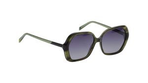 Image 2 of Black Bugeye Polarized Sunglasses for Women from Fastrack Available at Titan Eye+