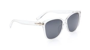 Image 2 of Grey Square Polarized Sunglasses for Women from Fastrack Available at Titan Eye+